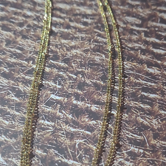 Sweet Layered Knotted Gold Plated Chain - Picture 4 of 5